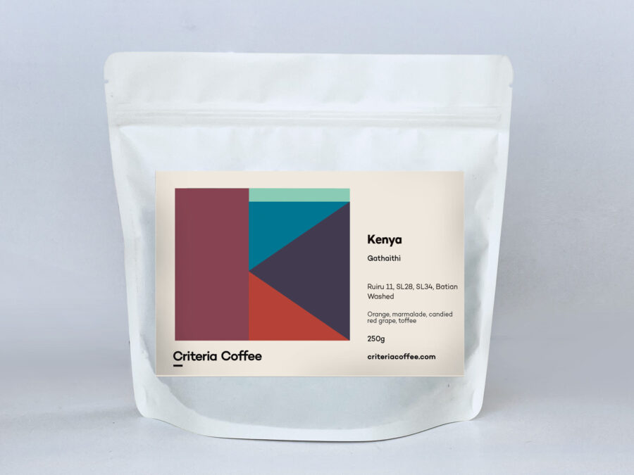 Gathaithi washed Kenyan coffee